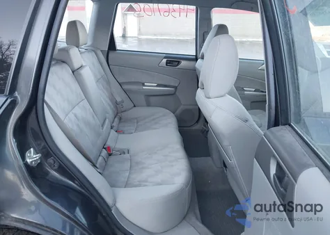 2010 Subaru Forester 2.5X from USA, damaged, VIN JF2SH6AC6AH754862